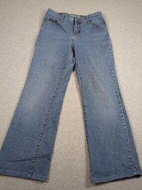 Levi's 512 Jeans Women's 6M Blue Denim Perfectly Slimming Bootcut Mid Rise